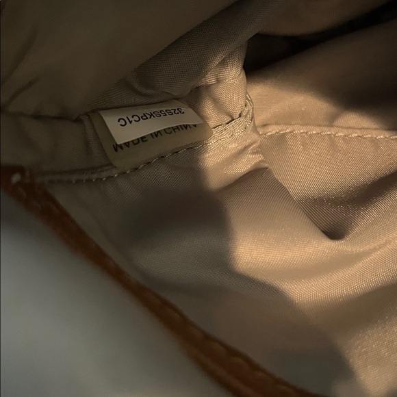 Michael Kors Royal Purple Kempton Nylon Crossbody Purse Bag - Picture 9 of 11